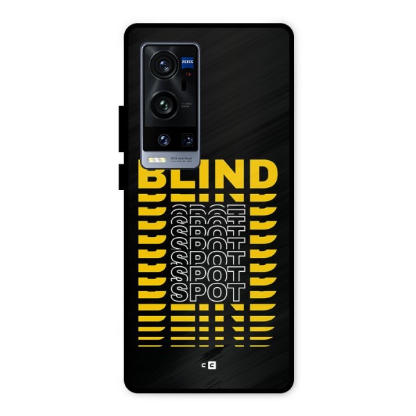Blind Spot Metal Back Case for Vivo X60 Pro Plus