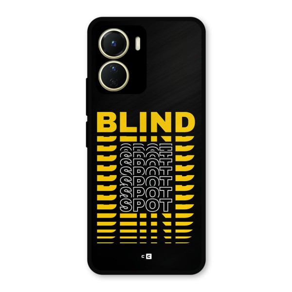 Blind Spot Metal Back Case for Vivo Y16