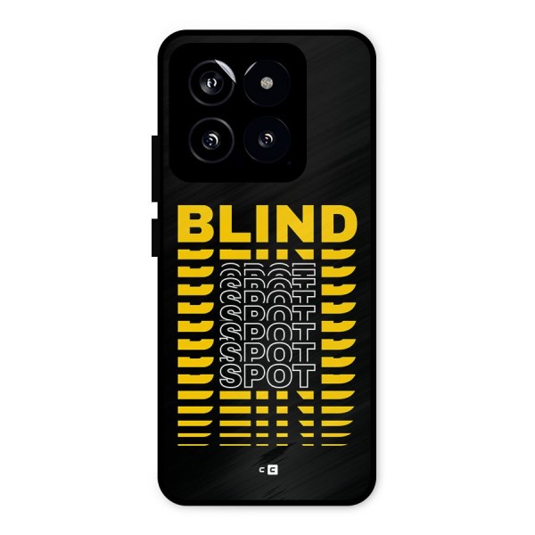 Blind Spot Metal Back Case for Xiaomi 14