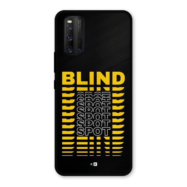 Blind Spot Metal Back Case for iQOO 3