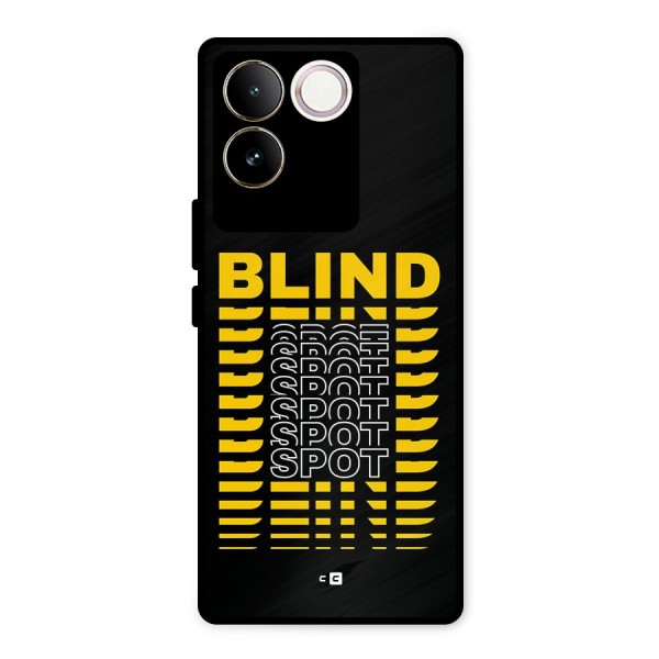 Blind Spot Metal Back Case for iQOO Z7 Pro