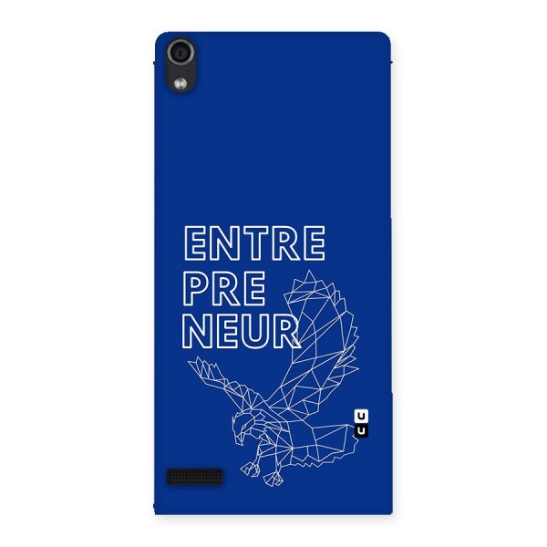 Blue Entrepreneur Back Case for Ascend P6