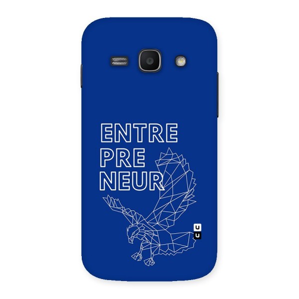 Blue Entrepreneur Back Case for Galaxy Ace3
