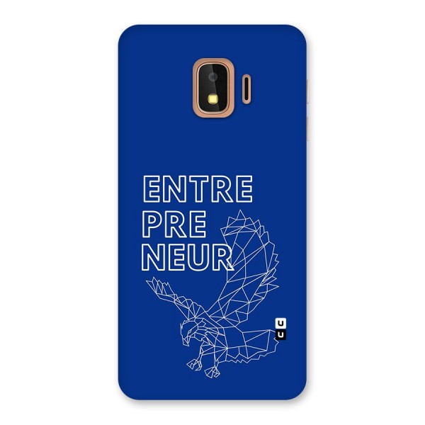 Blue Entrepreneur Back Case for Galaxy J2 Core