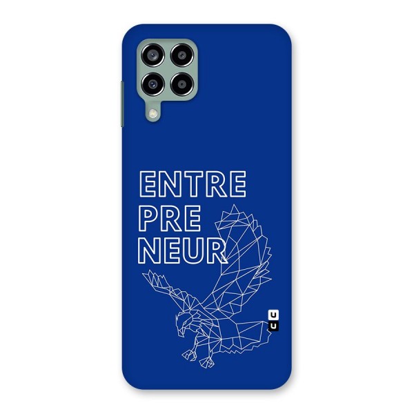 Blue Entrepreneur Back Case for Galaxy M33