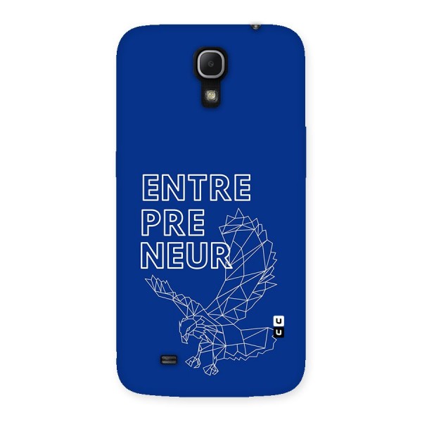 Blue Entrepreneur Back Case for Galaxy Mega 6.3