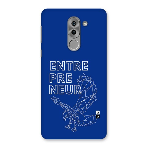 Blue Entrepreneur Back Case for Honor 6X