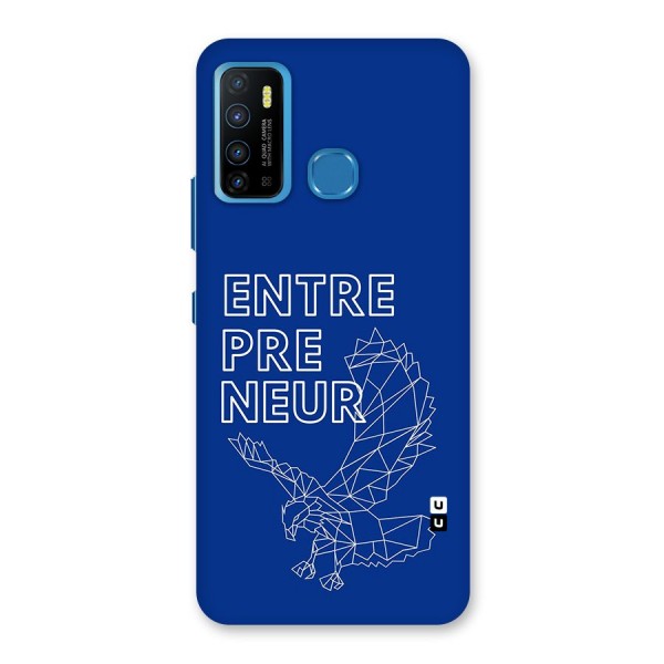 Blue Entrepreneur Back Case for Infinix Hot 9