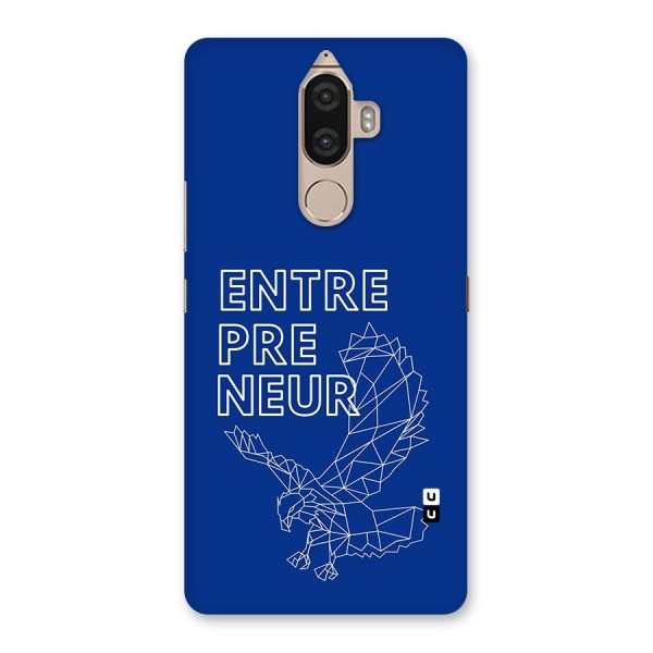 Blue Entrepreneur Back Case for Lenovo K8 Note