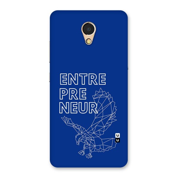 Blue Entrepreneur Back Case for Lenovo P2