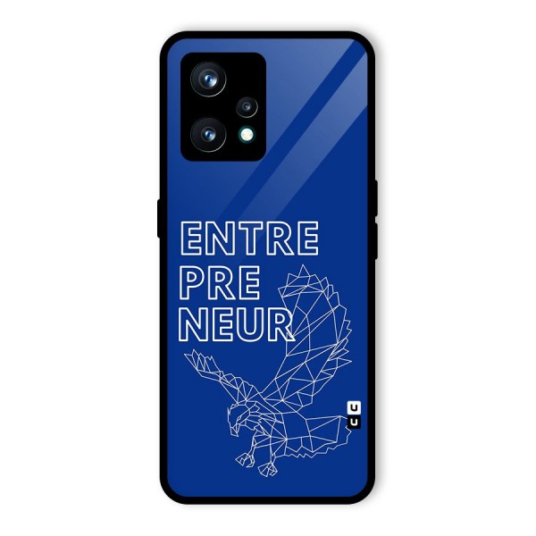Blue Entrepreneur Back Case for Realme 9