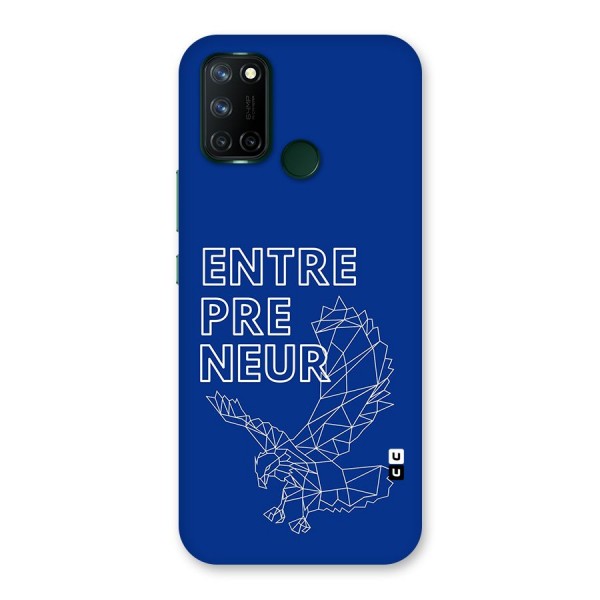 Blue Entrepreneur Back Case for Realme C17