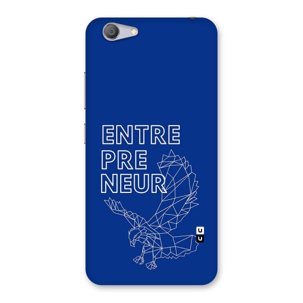 Blue Entrepreneur Back Case for Vivo Y53