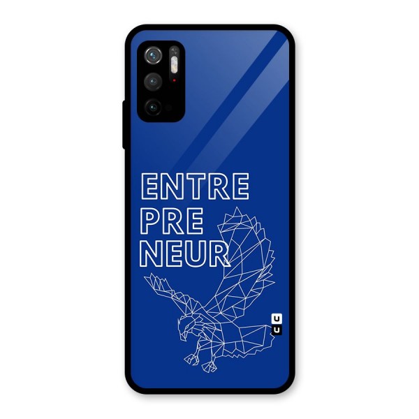 Blue Entrepreneur Metal Back Case for Redmi Note 10T 5G