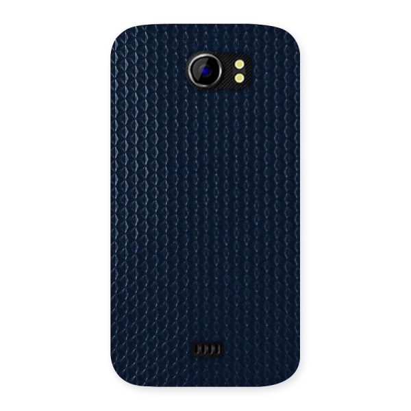 Blue Pattern Back Case for Micromax Canvas 2 A110
