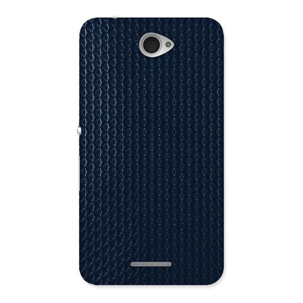 Blue Pattern Back Case for Sony Xperia E4