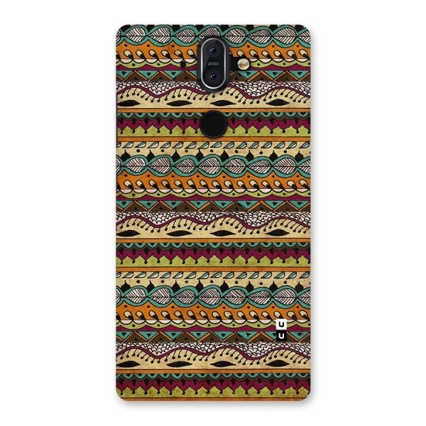 Bohemian Style Aztec Art Back Case for Nokia 8 Sirocco