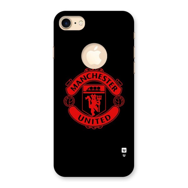 Bold Mancheter United Back Case for iPhone 7 Logo Cut