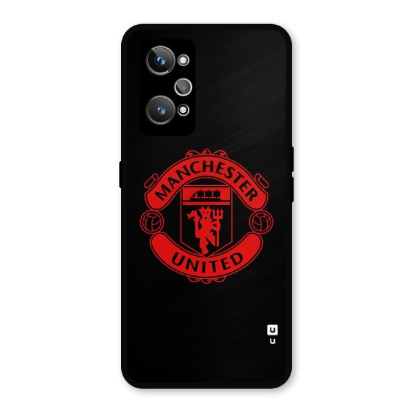 Bold Mancheter United Metal Back Case for Realme GT Neo 3T