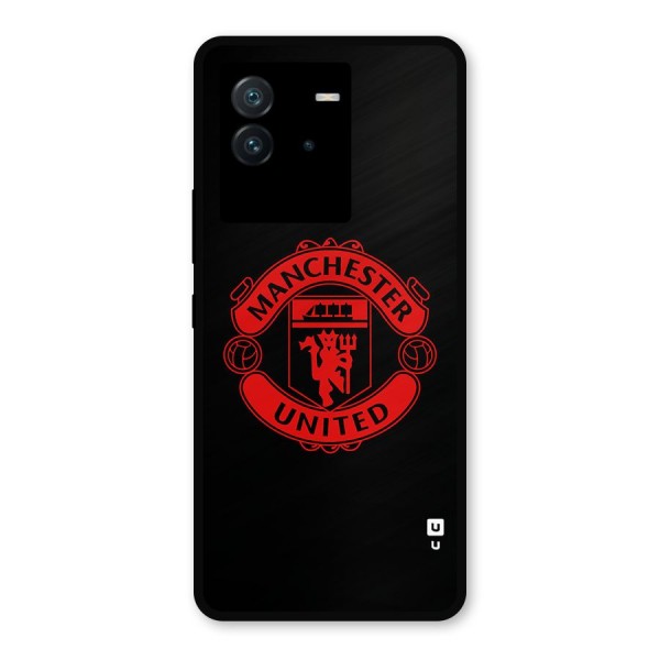 Bold Mancheter United Metal Back Case for iQOO Neo 6 5G