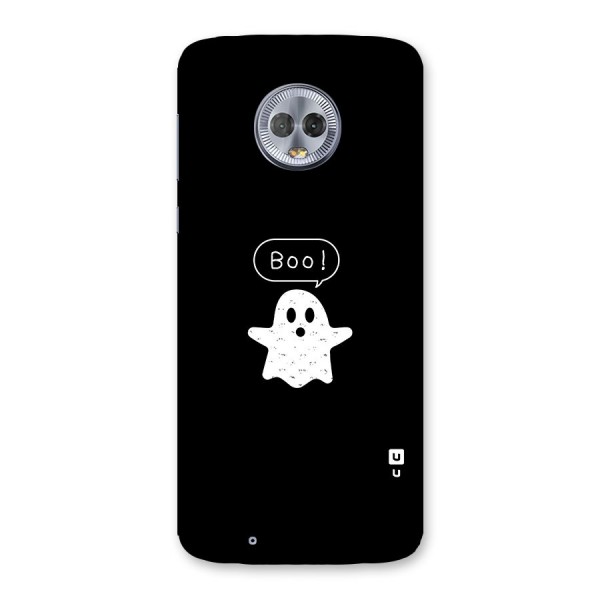 Boo Cute Ghost Back Case for Moto G6