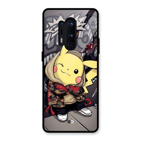 Boom Fun Glass Back Case for OnePlus 8 Pro