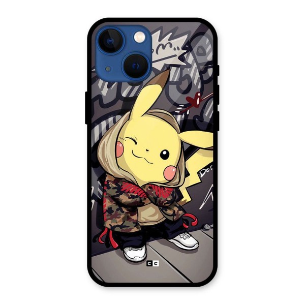 Boom Fun Glass Back Case for iPhone 13 Mini