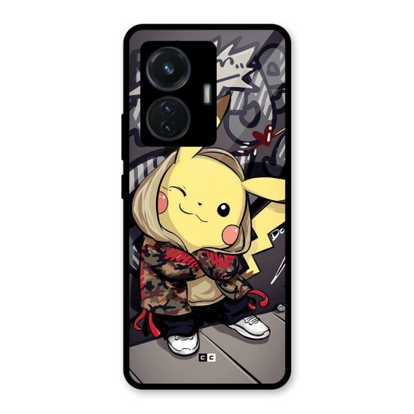Boom Fun Glass Back Case for iQOO Z6 44W