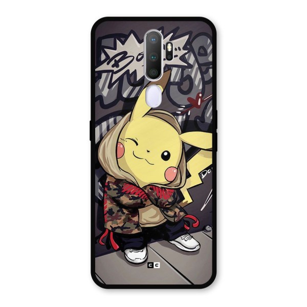 Boom Fun Metal Back Case for Oppo A5 (2020)