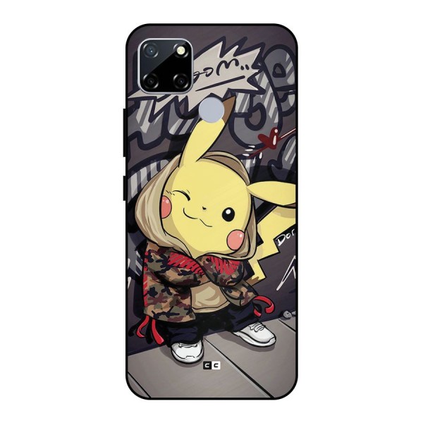 Boom Fun Metal Back Case for Realme Narzo 30A