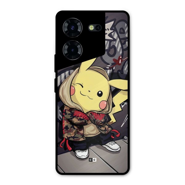 Boom Fun Metal Back Case for Tecno Pova 5 Pro 5G