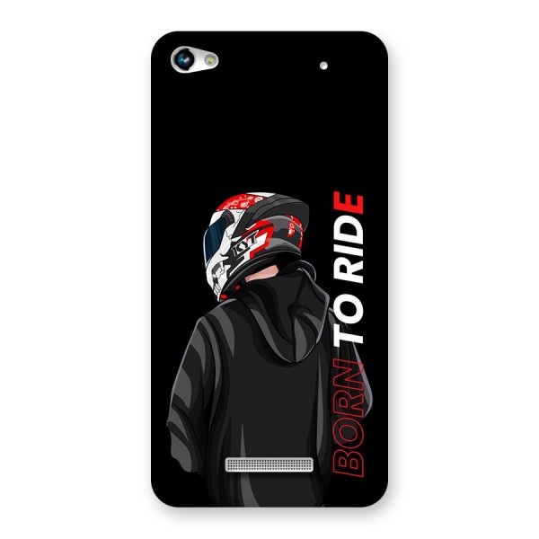 Born To Ride Back Case for Canvas Hue 2 A316