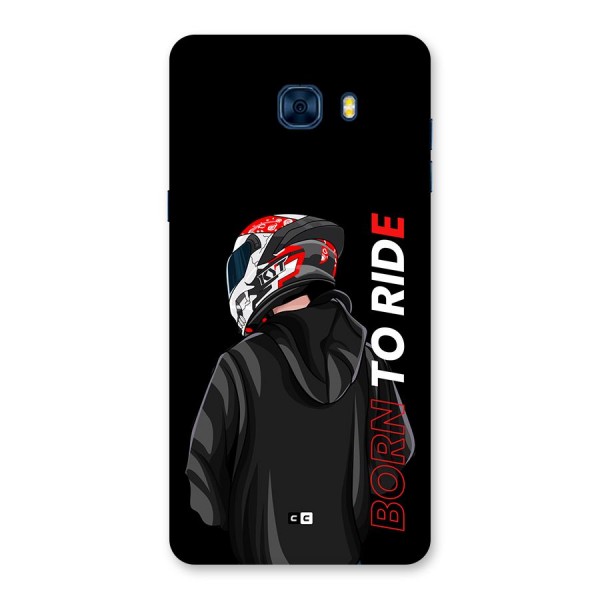 Born To Ride Back Case for Galaxy C7 Pro