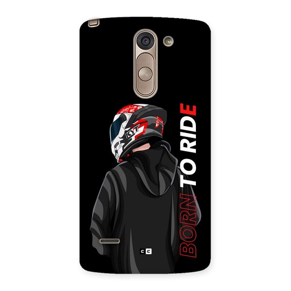 Born To Ride Back Case for LG G3 Stylus