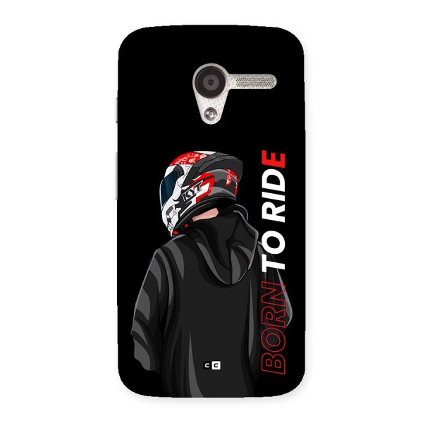 Born To Ride Back Case for Moto X