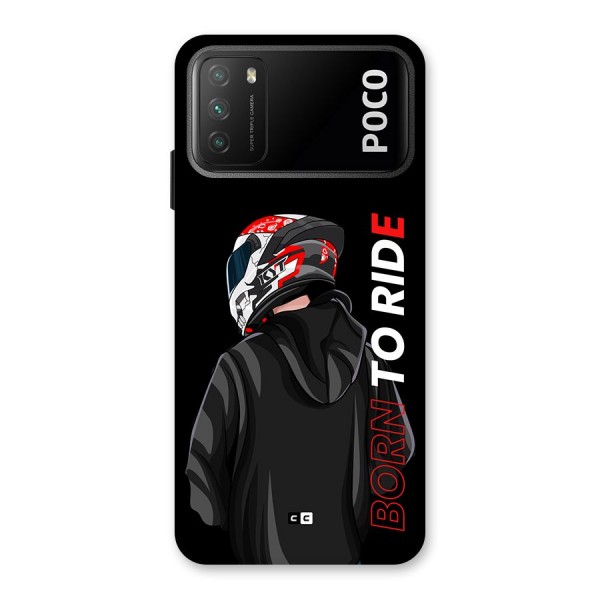 Born To Ride Back Case for Poco M3