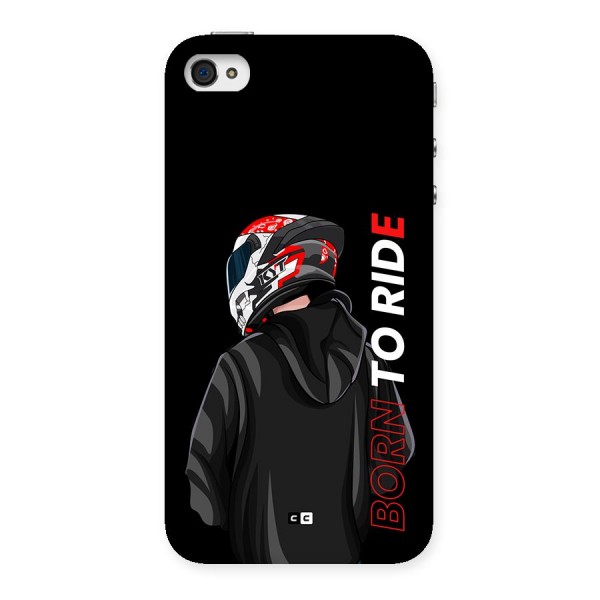 Born To Ride Back Case for iPhone 4 4s