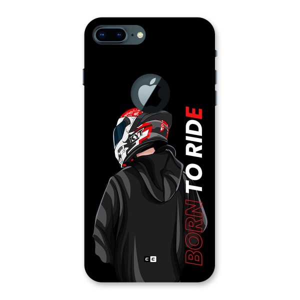 Born To Ride Back Case for iPhone 7 Plus Logo Cut