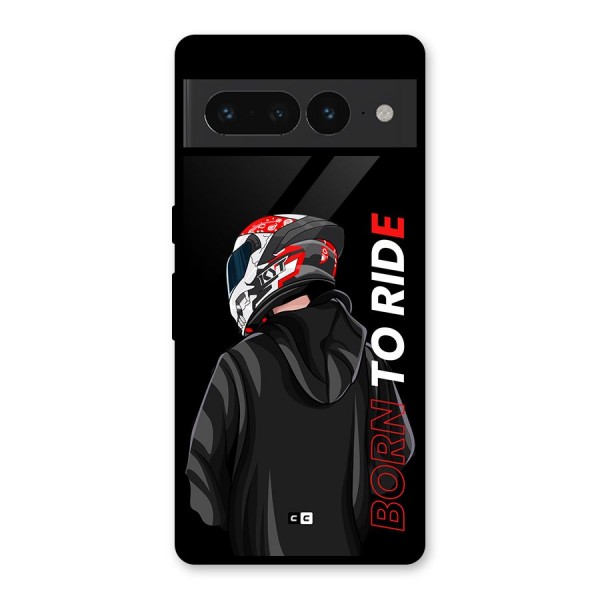 Born To Ride Glass Back Case for Google Pixel 7 Pro