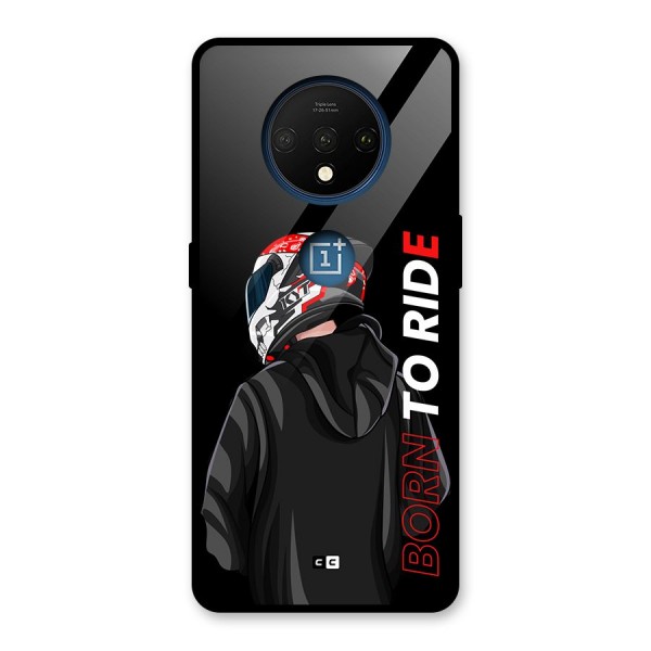 Born To Ride Glass Back Case for OnePlus 7T