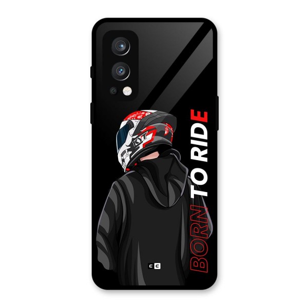 Born To Ride Glass Back Case for OnePlus Nord 2 5G