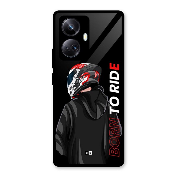 Born To Ride Glass Back Case for Realme 10 Pro Plus