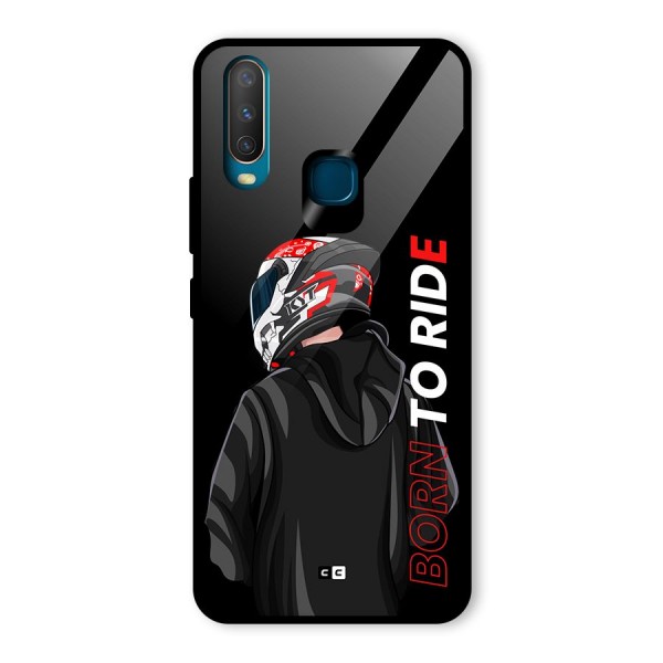 Born To Ride Glass Back Case for Vivo Y12