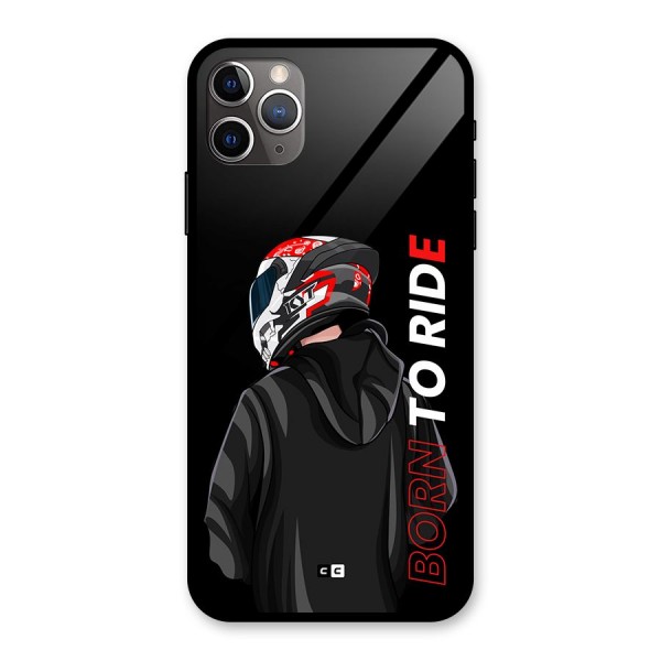 Born To Ride Glass Back Case for iPhone 11 Pro Max