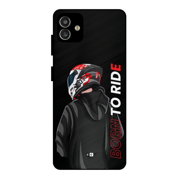 Born To Ride Metal Back Case for Galaxy M13 5G