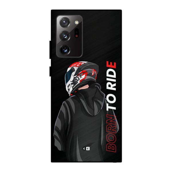 Born To Ride Metal Back Case for Galaxy Note 20 Ultra