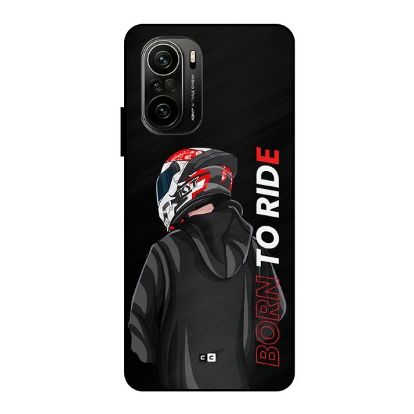 Born To Ride Metal Back Case for Mi 11X Pro