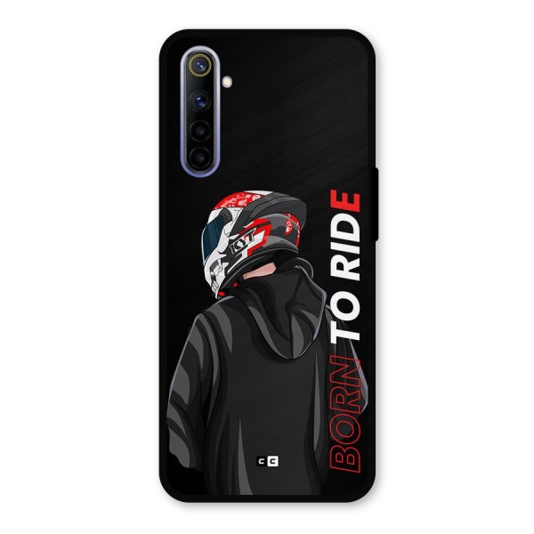 Born To Ride Metal Back Case for Realme 6