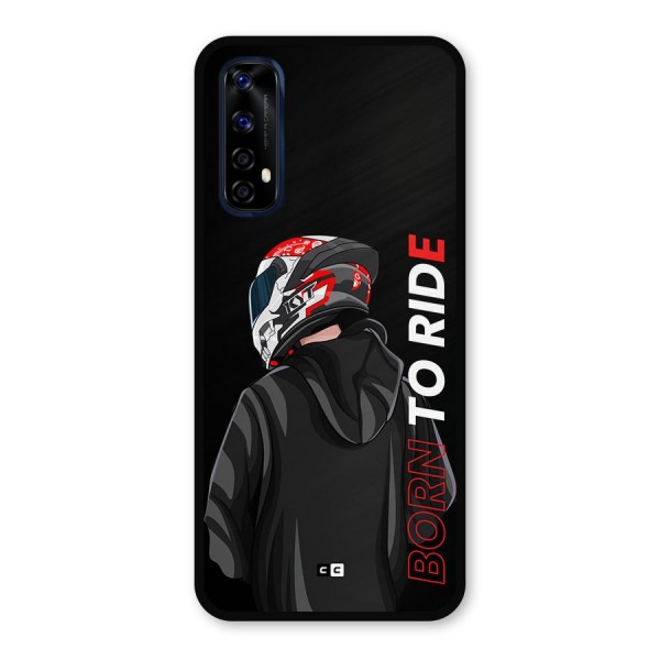 Born To Ride Metal Back Case for Realme 7