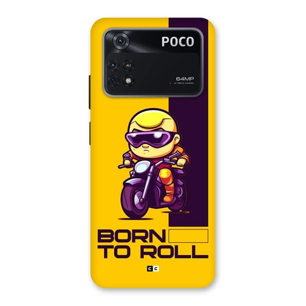 Born To Roll Back Case for Poco M4 Pro 4G